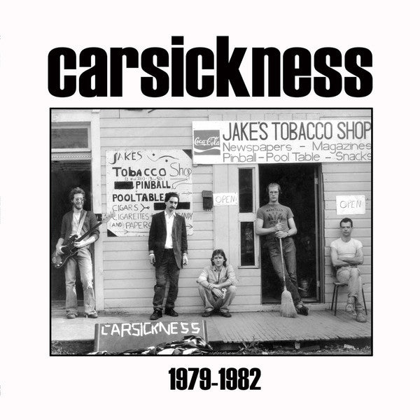 CARSICKNESS (カーシックネス)  - 1979-1982 (US 300 Ltd.White Vinyl LP / New)