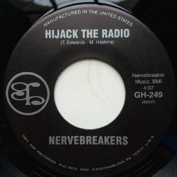 NERVEBREAKERS (ナーヴブレーカーズ)  - Hijack The Radio (US 限定プレス正規再発 7"/ New)