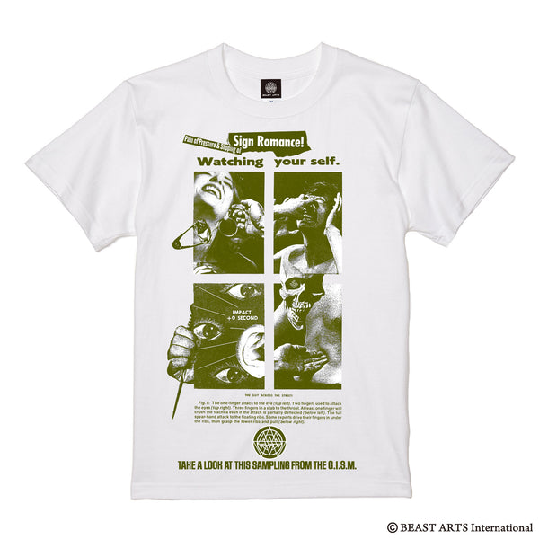G.I.S.M. (ギズム) - Sign Romance Tee White (Japan Ltd.T-Shirts/New)