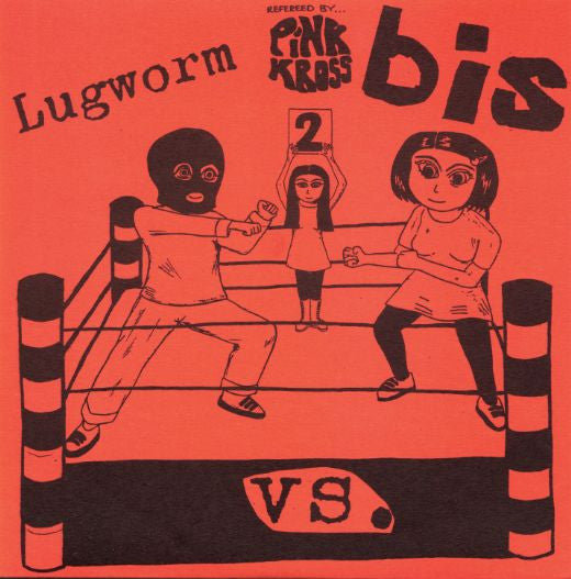 BIS / LUGWORM (ビス / ラグワーム)  - Bis vs. Lugworm (UK Limited 7"-Orange PS/廃盤 NEW)