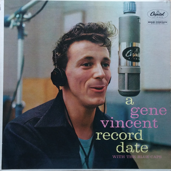GENE VINCENT & HIS BLUE CAPS (ジーン・ヴィンセント)  - Record Date (US 限定復刻再発アナログ LP/New)