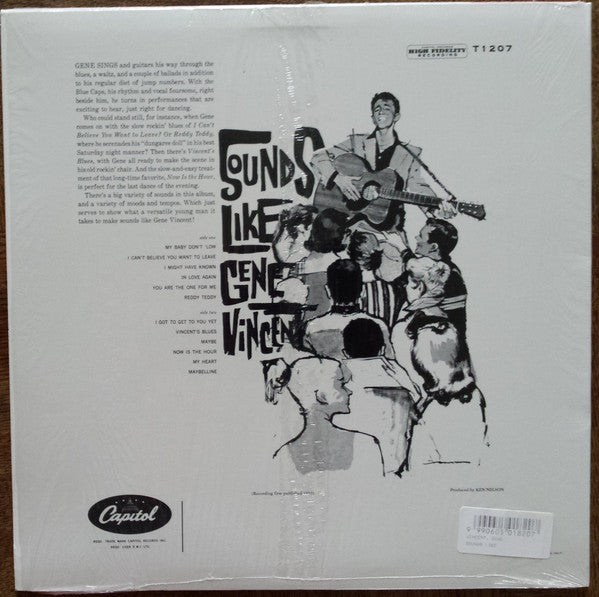 GENE VINCENT (ジーン・ヴィンセント)  - Sounds Like (US Ltd.Reissue LP)