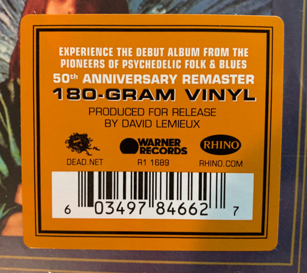 GRATEFUL DEAD (グレイトフル・デッド)  - The Grateful Dead  (EU 限定復刻リマスター再発180g ステレオ LP/New)