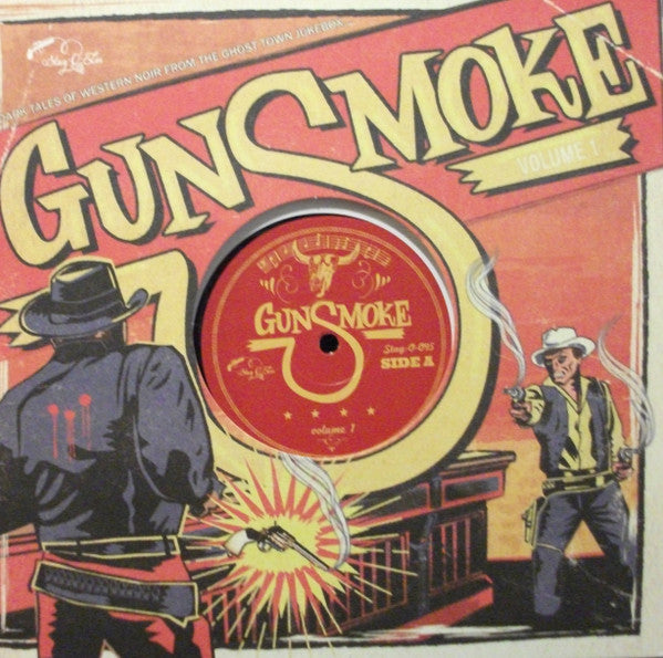 V.A. (50's & 60's 西部劇イメージ編)  - Gunsmoke Vol.1 (German Ltd.10" LP/New)