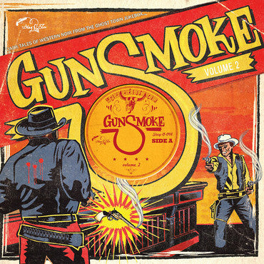 V.A. (50's & 60's 西部劇イメージ編)  - Gunsmoke Vol.2 (German Ltd.10" LP/New)