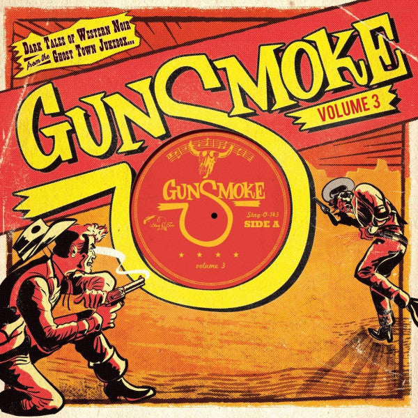 V.A. (50's & 60's 西部劇イメージ編)  - Gunsmoke Vol.3 (German Ltd.10" LP/New)