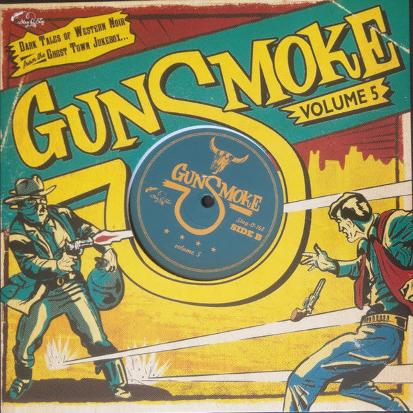 V.A. (50's & 60's 西部劇イメージ編)  - Gunsmoke Vol.5 (German Ltd.10" LP/New)