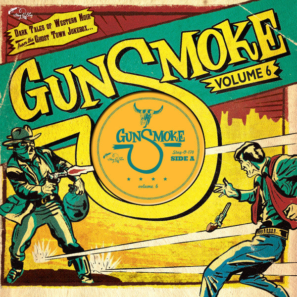 V.A. (50's & 60's 西部劇イメージ編)  - Gunsmoke Vol.6 (German Ltd.10" LP/New)