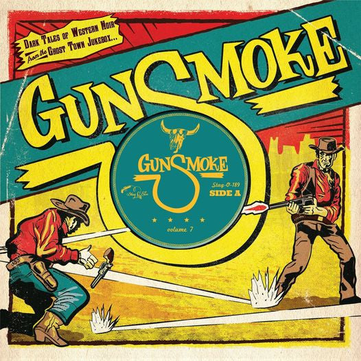 V.A. (50's & 60's 西部劇イメージ編)  - Gunsmoke Vol.7 (German Ltd.10" LP/New)
