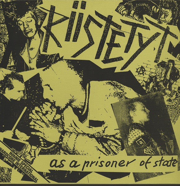 RIISTETYT (リーステテュット)  - As A Prisoner Of State (German Ltd.Reissue Yellow Vinyl LP 「廃盤 New」)