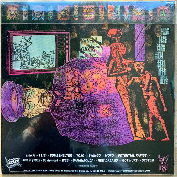 NAKED RAYGUN (ネイキッド・レイガン)  - Basement Screams (US Ltd.Reissue LP 「廃盤 New」 )