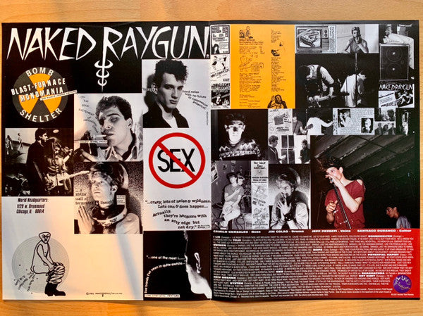 NAKED RAYGUN (ネイキッド・レイガン)  - Basement Screams (US Ltd.Reissue LP 「廃盤 New」 )