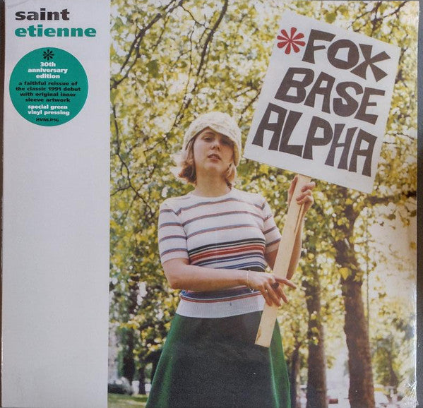 ST. ETIENNE (SAINT ETIENNE) (セイント・エティエンヌ)  - Foxbase Alpha (EU Limited Reissue Green Vinyl LP/NEW)