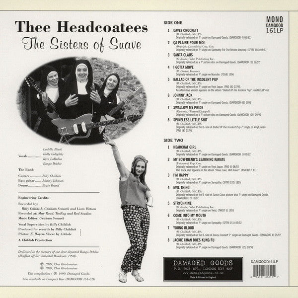 HEADCOATEES (ヘッドコーティーズ)  - The Sisters Of Suave (UK 限定復刻再発 LP/New)