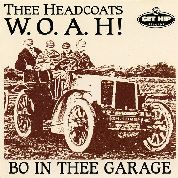 HEADCOATS (ヘッドコーツ)  - W.O.A.H! Bo In Thee Garage (US Ltd.Re Red-Purple Vinyl 180g LP/New)