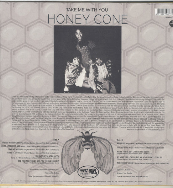 HONEY CONE (ハニーコーン)  - Take Me With You (UK Limited Reissue 180g LP/New)