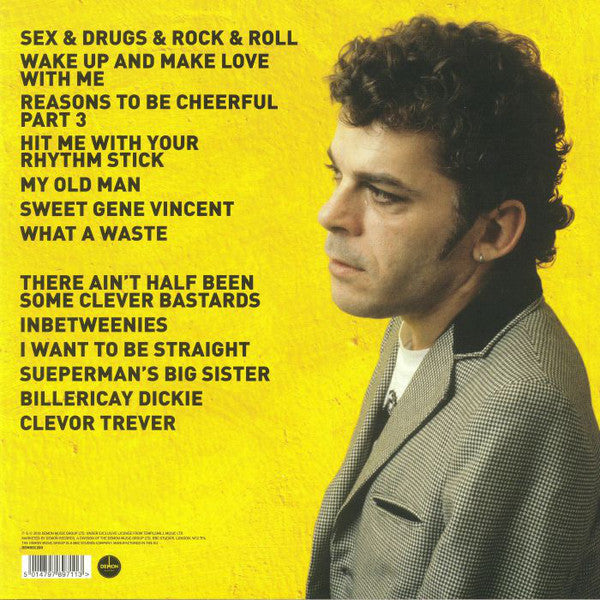 IAN DURY ＆ THE BLOCKHEADS (イアン・デューリー＆ザ・ブロックヘッズ)  - Greatest Hits (UK Ltd.180g Yellow Vinyl LP/New)