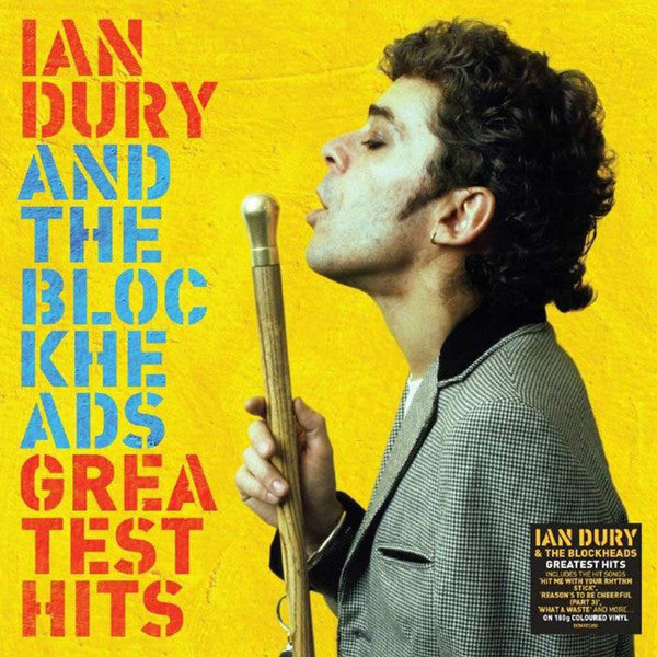 IAN DURY ＆ THE BLOCKHEADS (イアン・デューリー＆ザ・ブロックヘッズ)  - Greatest Hits (UK Ltd.180g Yellow Vinyl LP/New)