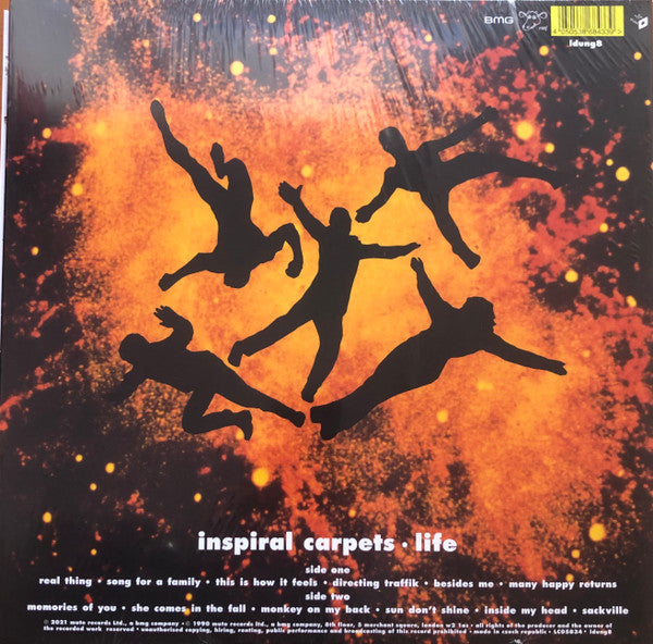 INSPIRAL CARPETS (インスパイラル・カーペッツ)  - Life (EU 限定復刻再発ゴールドヴァイナル LP/NEW)