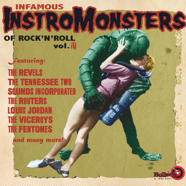 V.A. - Infamous Instro Monsters Of Rock’N’Roll Vol.3 (Spain Limited LP/New)
