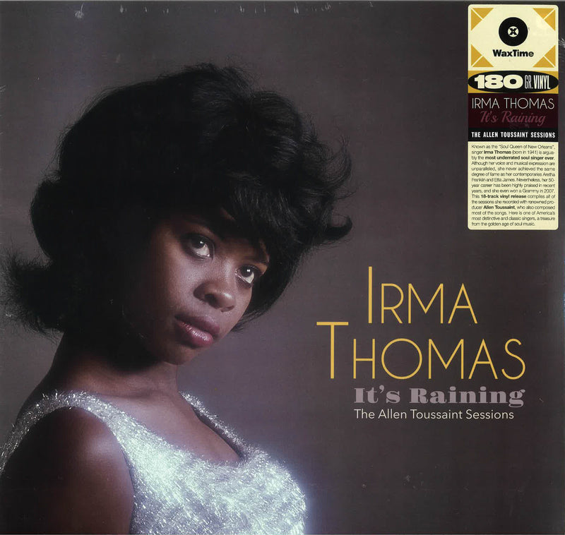 IRMA THOMAS (アーマ・トーマス)  - It's Raining - The Allen Toussaint Sessions (EU 限定リリース LP/New)