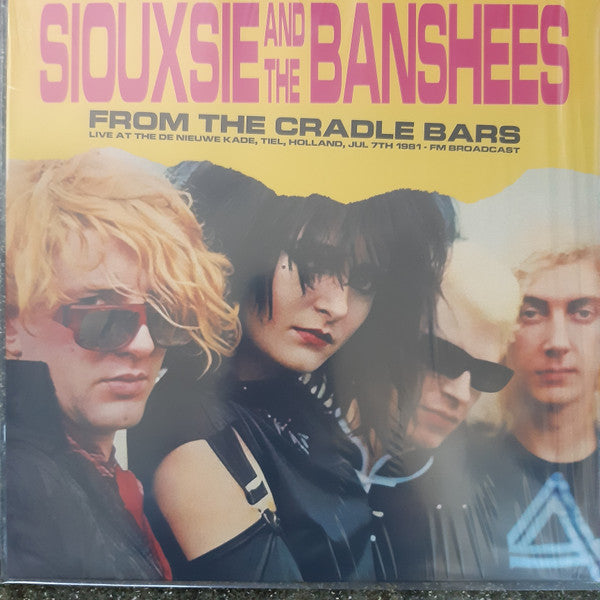 SIOUXSIE AND THE BANSHEES (スージー・アンド・ザ・バンシーズ)  - From The Cradle Bars Live At The De Nieuwe Kade, Tiel, Holland (EU 限定リリース LP/NEW)