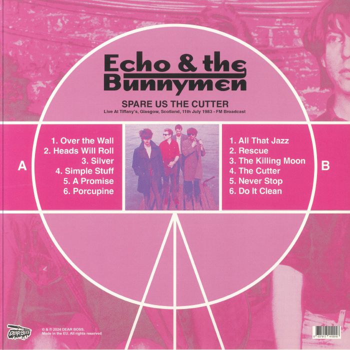 ECHO & THE BUNNYMEN (エコー＆ザ・バニーメン)  - Spare Us The Cutter (EU 300枚限定カラーヴァイナル LP/NEW)