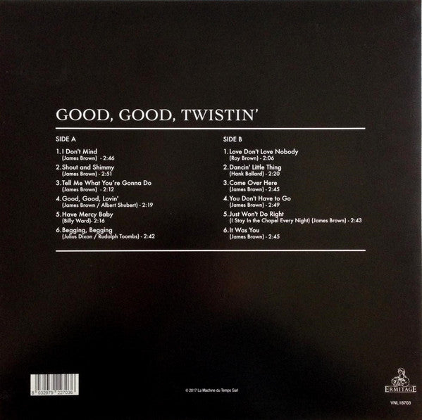 JAMES BROWN (ジェームス・ブラウン)  - Good, Good, Twistin’ (イタリア限定復刻再発180g LP/New)