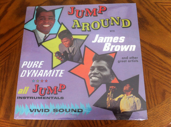 JAMES BROWN (V.A.) (ジェームス・ブラウン)  - Jump Around With (US 限定復刻再発 LP/New)