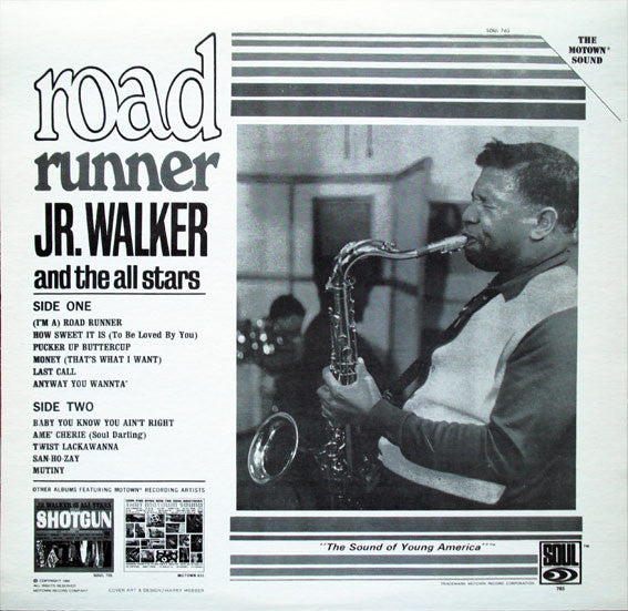 Jr.WALKER & THE ALL STARS (ジュニア・ウォーカー)  - Road Runner (US Ltd.Reissue LP/New)