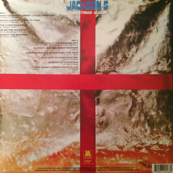 JACKSON 5 (ジャクソン・ファイブ)  - Christmas Album (US Ltd.Reissue LP/New)