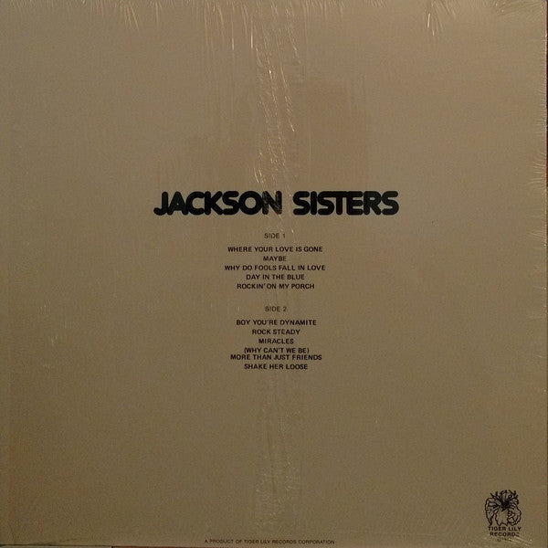 JACKSON SISTERS (ジャクソン・シスターズ)  - S.T. - 1st Album -  (US 限定復刻再発 LP/New)