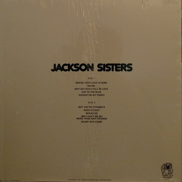JACKSON SISTERS (ジャクソン・シスターズ)  - S.T. (US 限定復刻再発 LP/New)