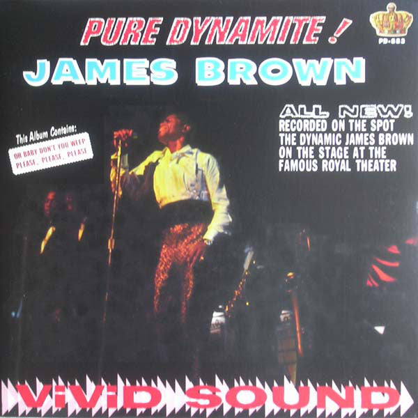 JAMES BROWN (ジェームス・ブラウン)  - Pure Dynamite ! Live At The Royal (US Ltd.Reissue LP/New)