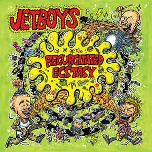 JET BOYS (ジェットボーイズ)  - Regurgitated Ecstasy (US 限定アナログ 黒盤 LP/New) オノチン・イラスト・インサート付き