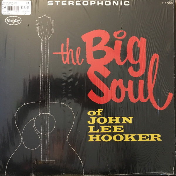JOHN LEE HOOKER (ジョン・リー・フッカー)  - The Big Soul (US 限定復刻再発 LP/New)