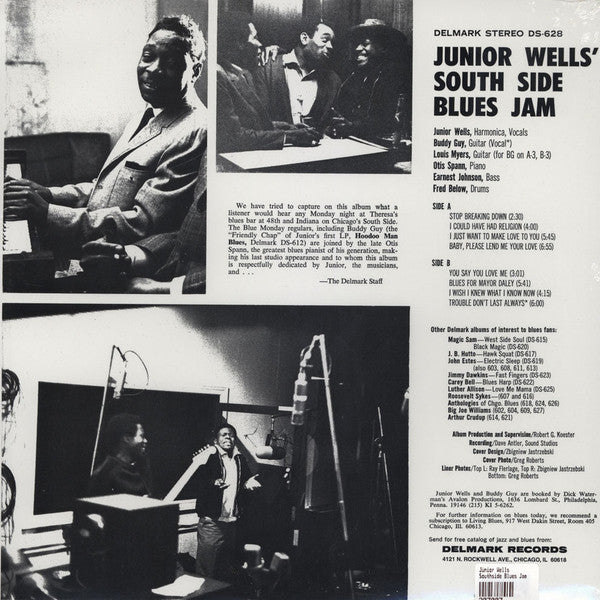 JUNIOR WELLS (ジュニア・ウェルズ)  - Southside Blues Jam (US 限定復刻再発 LP/New)