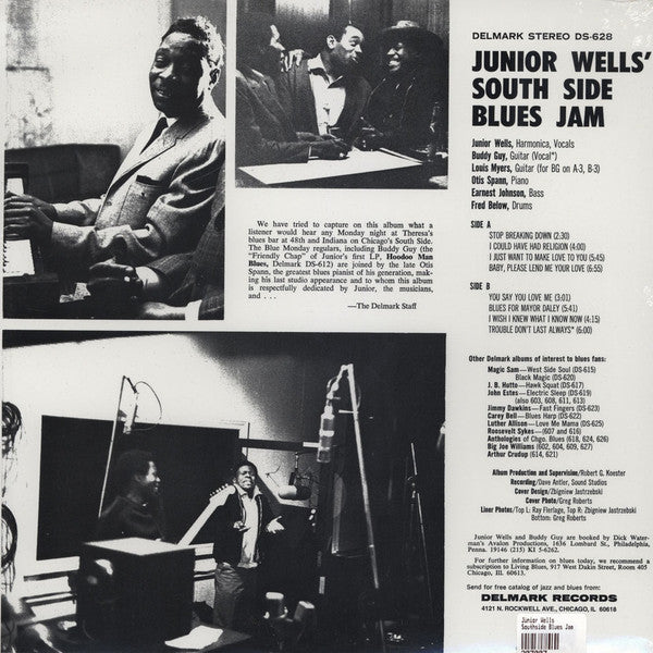 JUNIOR WELLS (ジュニア・ウェルズ)  - Southside Blues Jam (US Ltd.Reissue LP/New)