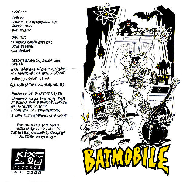 BATMOBILE (バットモービル)  - S.T. (Dutch 300枚限定復刻リマスター再発 MLP/NEW)