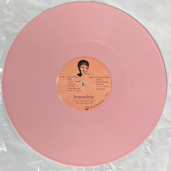 BRATMOBILE (ブラットモービル)  - Pottymouth (US Limited Reissue Pink Vinyl LP/NEW)