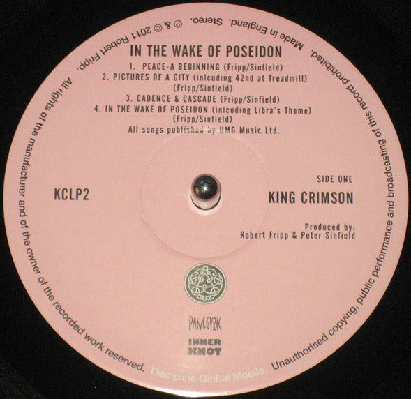 KING CRIMSON (キング・クリムゾン)  - In the Wake of Poseidon (UK-EU Ltd.Reissue 200g LP/New)
