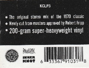KING CRIMSON (キング・クリムゾン)  - Lizard (UK-EU Ltd.Reissue 200g LP/New)