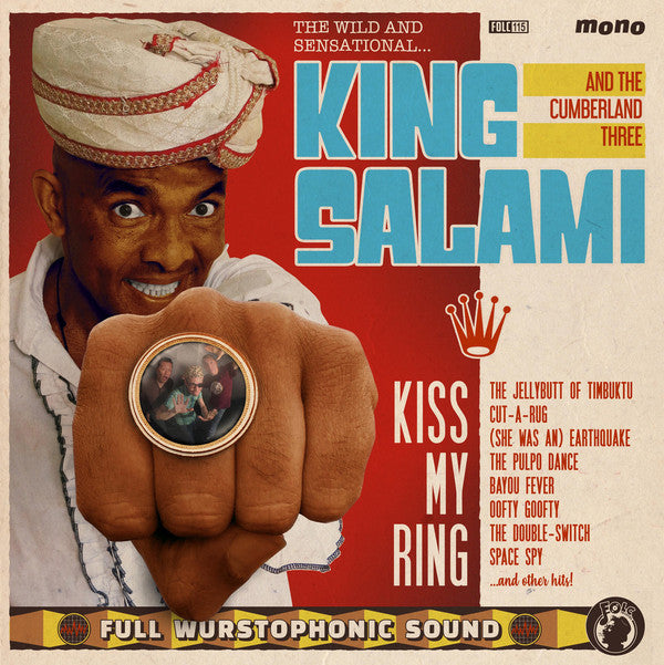 KING SALAMI & THE CUMBERLAND THREE (キング・サラミ＆カンバーランド・スリー)  - Kiss My Ring (Spain Ltd.LP/New)
