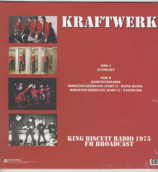 KRAFTWERK (クラフトワーク)  - King Biscuit Radio 1975 (EU 500枚限定180グラム重量 LP/New)