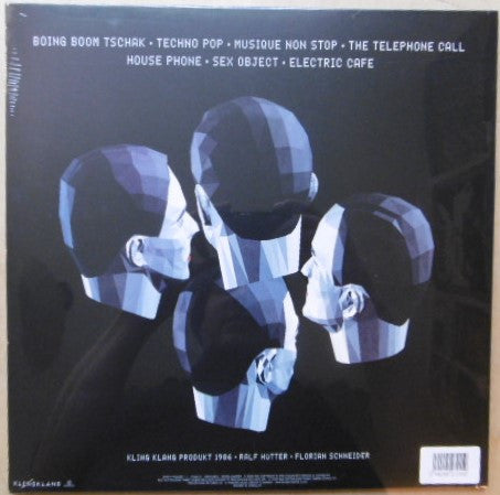 KRAFTWERK (クラフトワーク)  - Techno Pop [Electric Café]  (EU Ltd.Reissue Clear Vinyl 180g LP/New)
