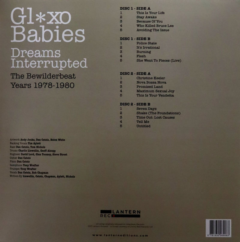 GLAXO BABIES (グラクソ・ベイビーズ)  - Dreams Interrupted (EU 500枚限定復刻リマスター再発180グラム重量 2xLP/NEW)