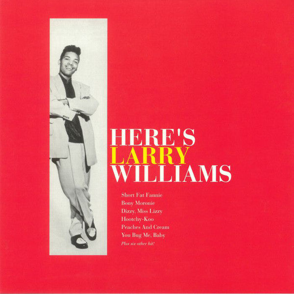 LARRY WILLIAMS (ラリー・ウイリアムス)  - Here’s Larry Williams (EU 500枚限定プレス復刻再発 LP/廃盤 New)
