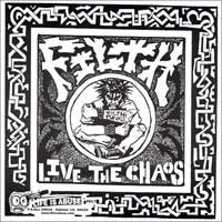 FILTH (フィルス)  - Live The Chaos (US 限定再発オレンジマーブルヴァイナル 7"「廃盤 New」)