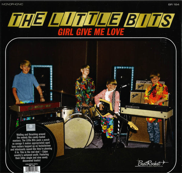 LITTLE BITS (リトル・ビッツ)  - Girl Give Me Love (US 限定「オレンジVINYL」モノラル LP/New)
