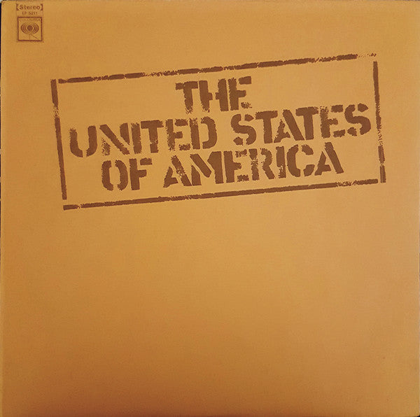 UNITED STATES OF AMERICA, THE (ザ・ユナイテッド・ステイツ・オブ・アメリカ)  - S.T. (US Ltd.Reissue LP+Printed Brown Paper Outter/ New)